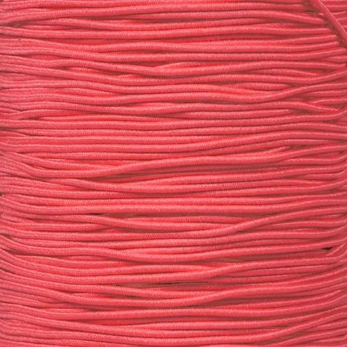 Neon Pink 1/16 Inch Elastic Cord - 1300 Foot Spool 3 Neon Pink 1/16 Inch Elastic Cord - 1300 Foot Spool