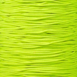 Neon Yellow 1/16 Inch Elastic Cord - 1300 Foot Spool