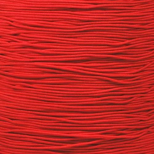 Imperial Red 1/32 Inch Elastic Cord - 1300 Foot Spool 3 Imperial Red 1/32 Inch Elastic Cord - 1300 Foot Spool