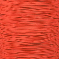 Neon Coral 1/32 Inch Elastic Cord - 1300 Foot Spool