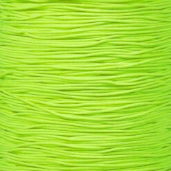 Neon Yellow 1/32 Inch Elastic Cord - 1300 Foot Spool