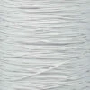 White 1/32 Inch Elastic Cord - 1300 Foot Spool