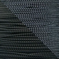 Reflective Black 1/8 Inch Shock Cord - Spools