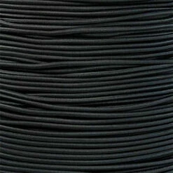Black 1/8 Inch Shock Cord - Spools