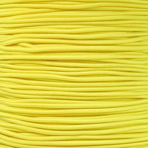 Neon Yellow 1/8 Inch Shock Cord - Spools 3 Neon Yellow 1/8 Inch Shock Cord - Spools