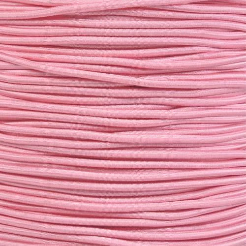 Rose Pink 1/8 Inch Shock Cord - Spools 3 Rose Pink 1/8 Inch Shock Cord - Spools