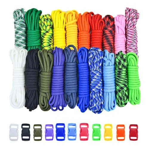 Paracord & Buckles Combo Kit - Pound For Pound 3 Paracord & Buckles Combo Kit - Pound For Pound