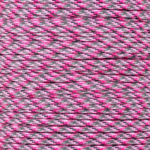 Pretty In Pink Camo 550 Paracord (7-Strand) - Spools 3 Pretty In Pink Camo 550 Paracord (7-Strand) - Spools