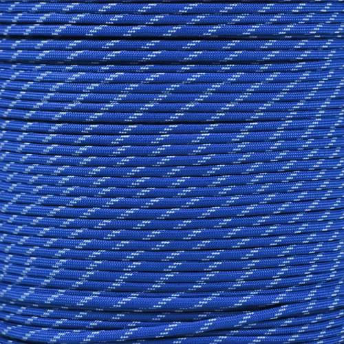 Royal Blue - 550 Paracord With Glow In The Dark Tracers 3 Royal Blue - 550 Paracord With Glow In The Dark Tracers