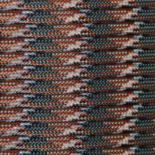 Woodland Camo 550 Paracord (7-Strand) With Glow Tracers - Spools 3 Woodland Camo 550 Paracord (7-Strand) With Glow Tracers - Spools
