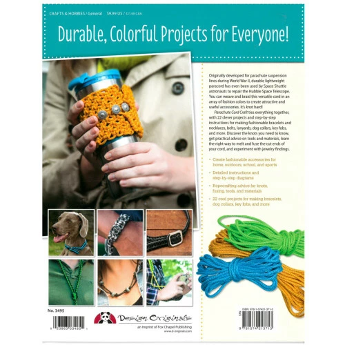 22 Unique Projects - DIY Paracord Project Book 4 22 Unique Projects - DIY Paracord Project Book - Image 2