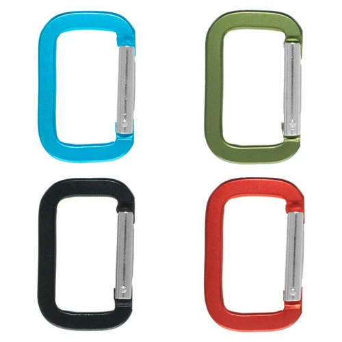 Rectangle Carabiners - Multiple Colors 3 Rectangle Carabiners - Multiple Colors
