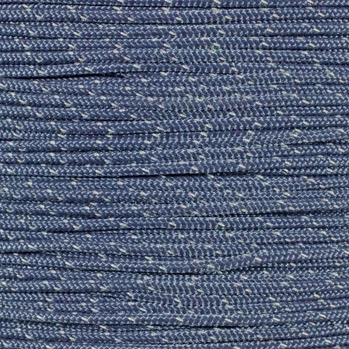 FS Navy Blue - Reflective 95 Paracord - Spools 3 FS Navy Blue - Reflective 95 Paracord - Spools