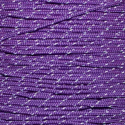 Purple - Reflective 95 Paracord - Spools 4 Purple - Reflective 95 Paracord - Spools - Image 2