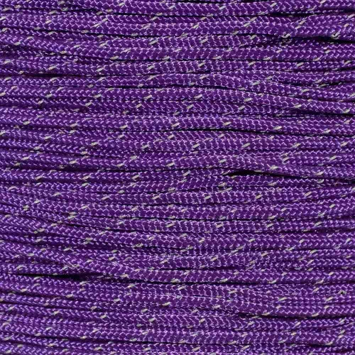 Purple - Reflective 95 Paracord - Spools 3 Purple - Reflective 95 Paracord - Spools