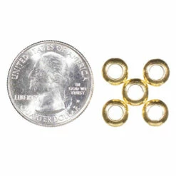 Gold Rondelle Beads -Home-Tools Sale RONDLBD GLD 9 min 11654.1665093533