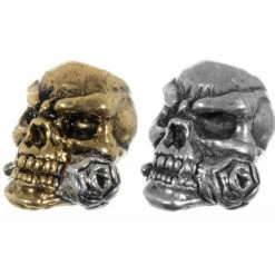 Rose Skull Bead - Multiple Colors