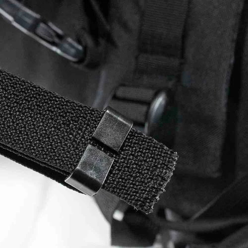 1 Inch Strap Web Clip - Black 5 1 Inch Strap Web Clip - Black - Image 3