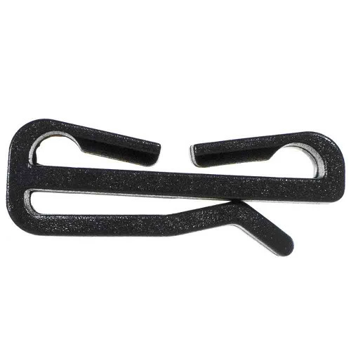 1 Inch Strap Web Clip - Black 3 1 Inch Strap Web Clip - Black