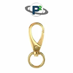 1/2" Gold Swivel Snap Hooks