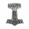Double Sided Thor Hammer Pendant - Silver -Home-Tools Sale THORHMR SLVR 70432.1510673063