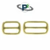 Brass Metal Slide Buckles - Multiple Sizes