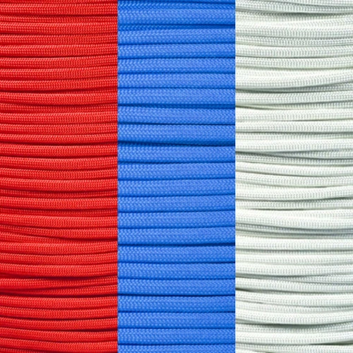 Texas Baseball Fan Colors Paracord Kit 3 Texas Baseball Fan Colors Paracord Kit