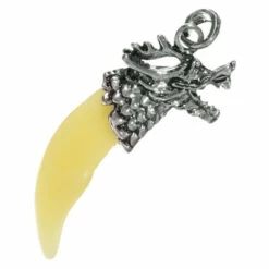 Silver Wolf Tooth Pendant