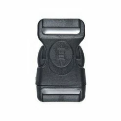 3/4 Inch Buckle With Lock - Black