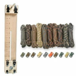 Paracord Combo Crafting Kit With A 10" Pocket Pro Jig - Camo Man