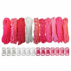 Pink Pride - Combo Kit (Paracord & Buckles)