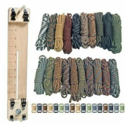 Paracord Combo Crafting Kit With A 10" Pocket Pro Jig - Scouting