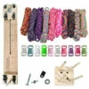 Paracord Crafting Kit W/ Pocket Pro Jig & Monkey Form - Tie Dye -Home-Tools Sale par kit tiedye jps jig 10ppwmf 88887.1490899278