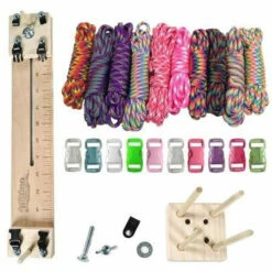 Paracord Crafting Kit W/ Pocket Pro Jig & Monkey Form - Tie Dye