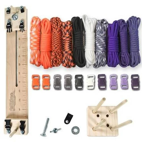 Paracord Crafting Kit W/ 10" Pocket Pro Jig & Monkey Form - Witch 3 Paracord Crafting Kit W/ 10" Pocket Pro Jig & Monkey Form - Witch