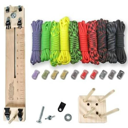 Paracord Crafting Kit W/ Pocket Pro Jig & Monkey Form - Zombie 3 Paracord Crafting Kit W/ Pocket Pro Jig & Monkey Form - Zombie