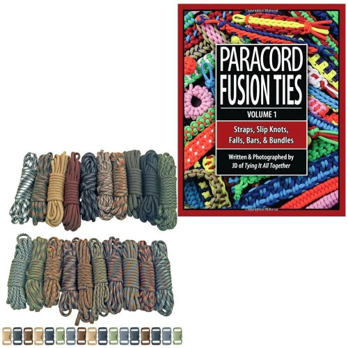 Scouting Combo Kit W/ Paracord Fusion Ties Vol. 1 3 Scouting Combo Kit W/ Paracord Fusion Ties Vol. 1