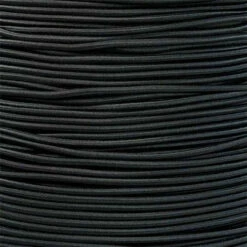 Black - 1/8 Inch Shock Cord