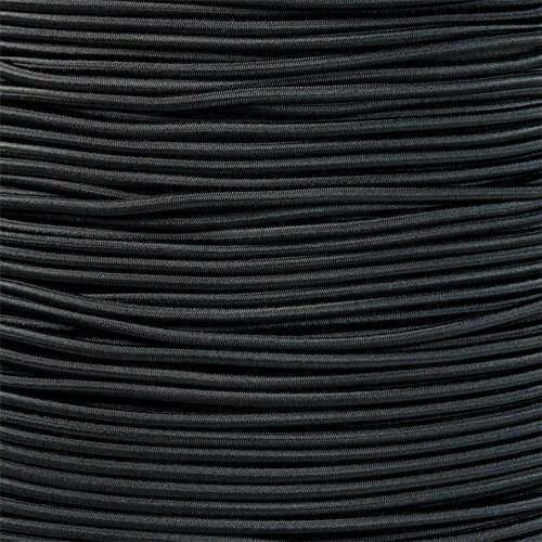 Black - 1/8 Inch Shock Cord 3 Black - 1/8 Inch Shock Cord