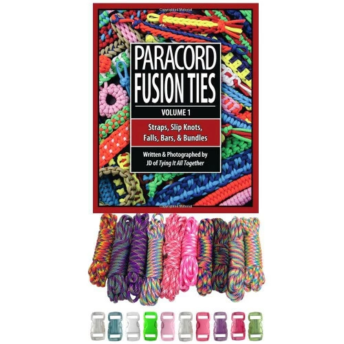 Tie Dye Combo Kit W/ Paracord Fusion Ties Vol. 1 - Kid's Edition 3 Tie Dye Combo Kit W/ Paracord Fusion Ties Vol. 1 - Kid's Edition